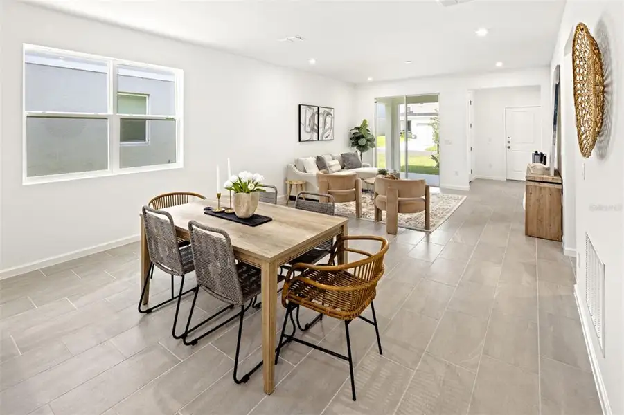 Furnished interior view inside a new home in Rainwood, Groveland (Image 13).