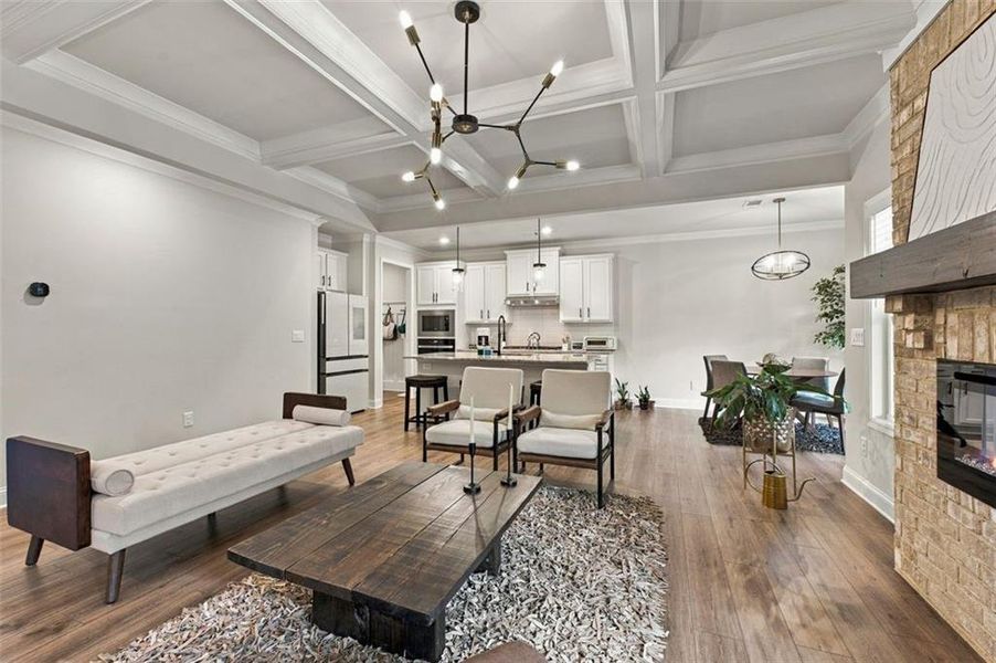 Furnished interior view inside a new home in , Lawrenceville (Image 13).