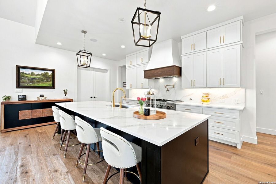 Furnished interior view inside a new home in , Boerne (Image 7).