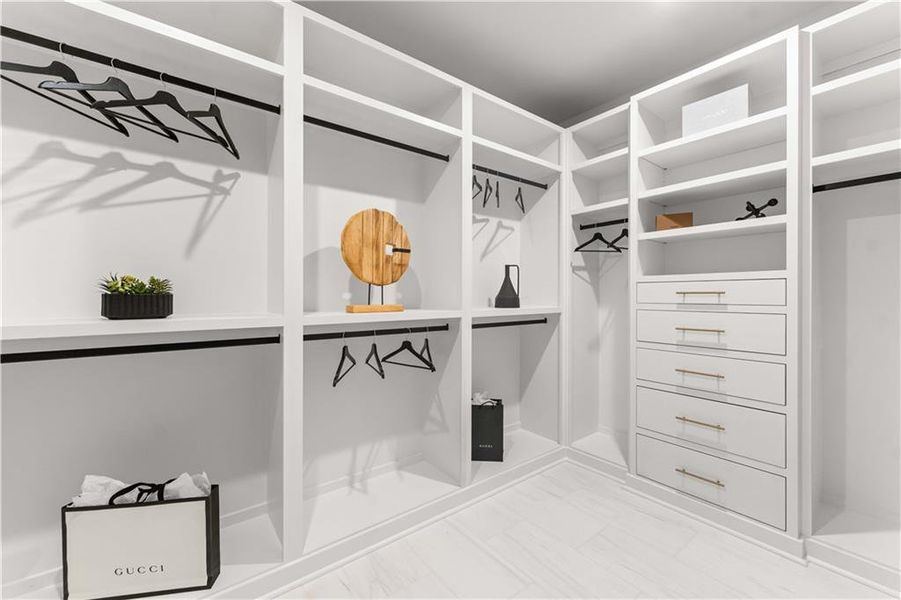Furnished interior view inside a new home in , Atlanta (Image 15).