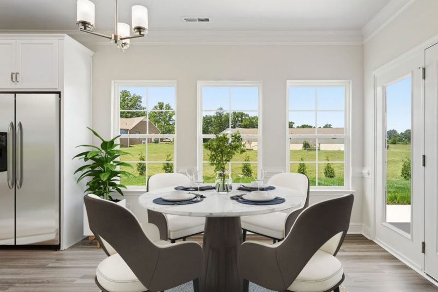 Furnished interior view inside a new home in Sullivans Reserve, Walkertown (Image 12).