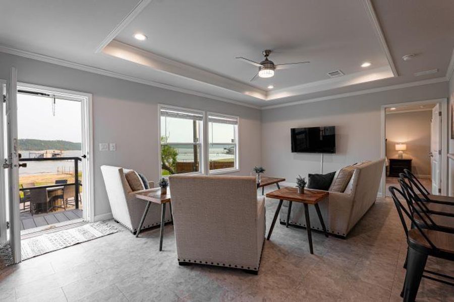 Furnished interior view inside a new home in , Graham (Image 16). Furnished interior view inside a new home in , Graham (Image 16).