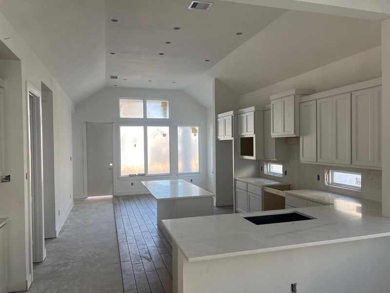 In-progress construction of a new home in Wood Leaf Reserve, Tomball, TX (Image 1). In-progress construction of a new home in Wood Leaf Reserve, Tomball, TX (Image 1).