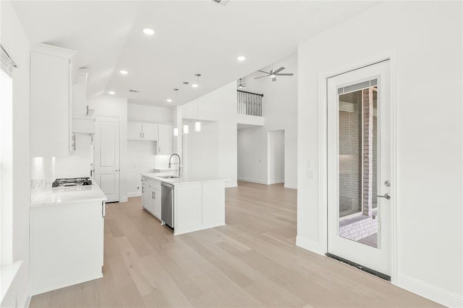 Furnished interior view inside a new home in Sutton Fields, Celina (Image 12).