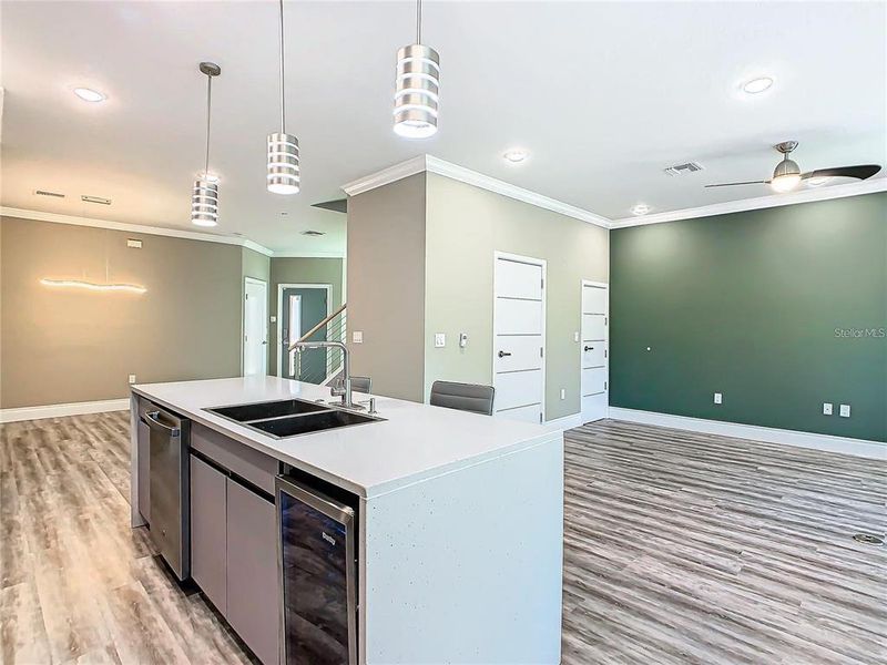Furnished interior view inside a new home in , Davenport (Image 12).