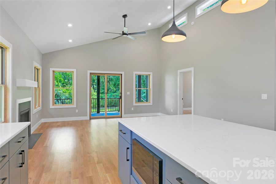 Furnished interior view inside a new home in , Brevard (Image 15).