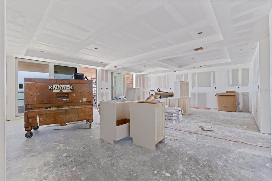 Furnished interior view inside a new home in , Madeira Beach (Image 6). Furnished interior view inside a new home in , Madeira Beach (Image 6).