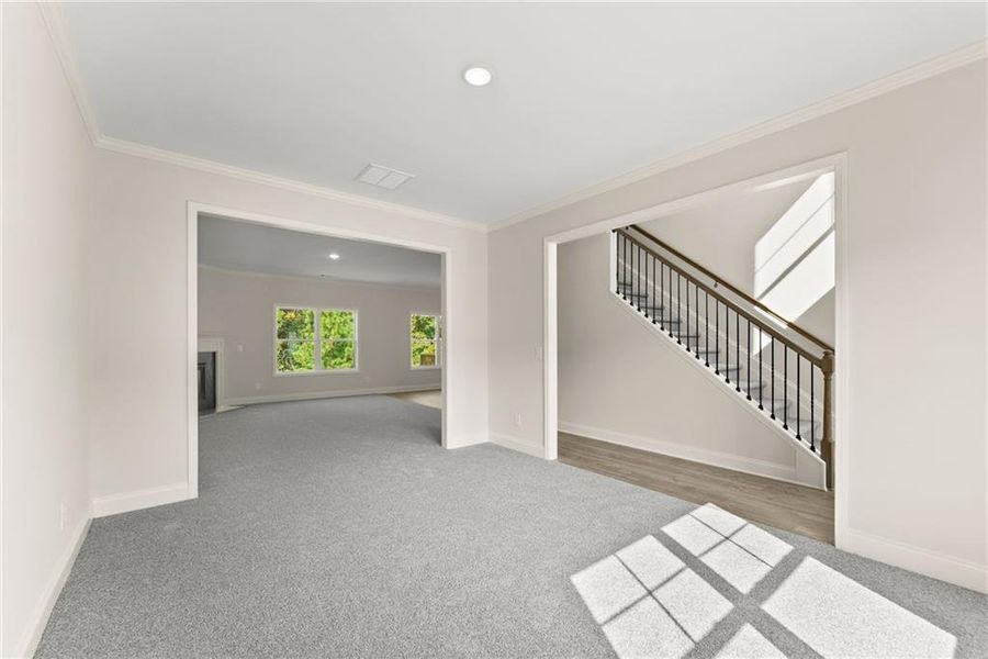 Spacious, unfurnished interior of a new home in , Dawsonville (Image 15). Spacious, unfurnished interior of a new home in , Dawsonville (Image 15).