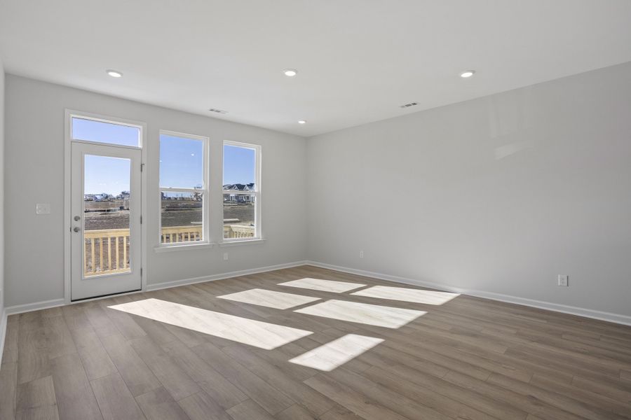 Spacious, unfurnished interior of a new home in Renaissance at White Oak, Garner (Image 17).