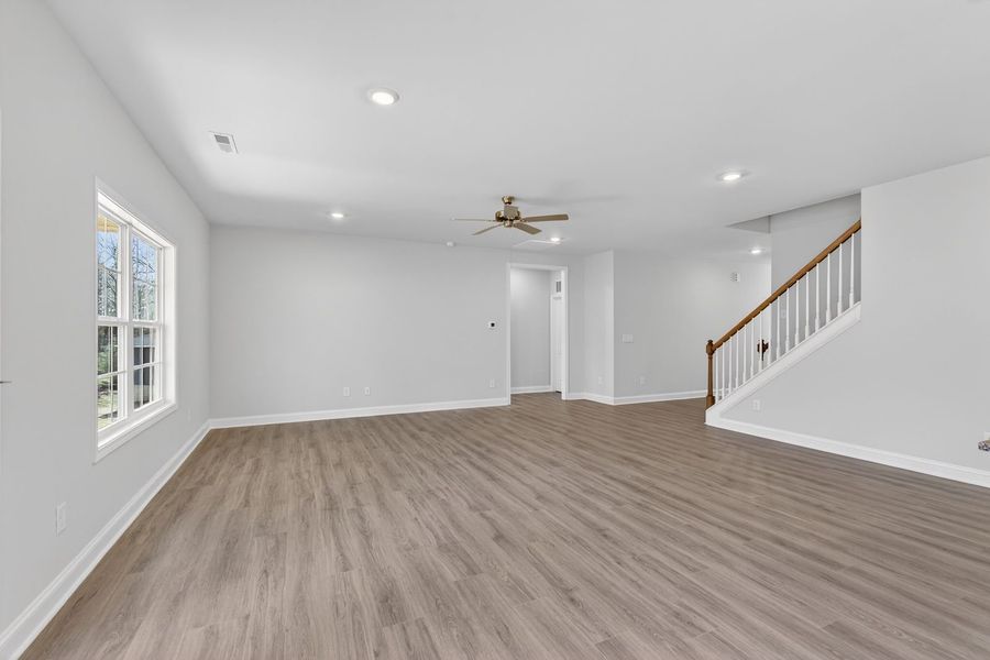 Spacious, unfurnished interior of a new home in Crystal Village, Albemarle (Image 12).