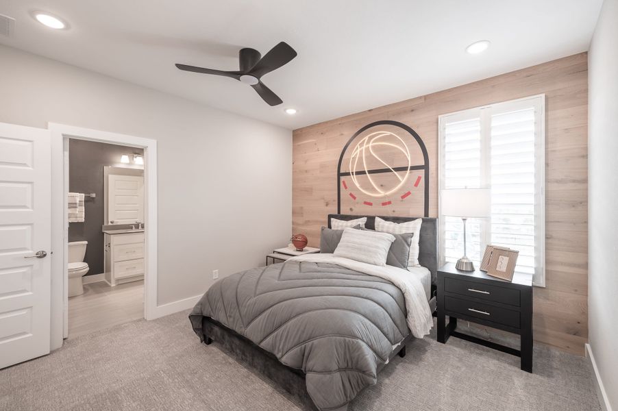 Representative furnished interior of a home built from the Casoria by Tri Pointe Homes in Solace Collection At Evergrove, Richmond (Image 35).