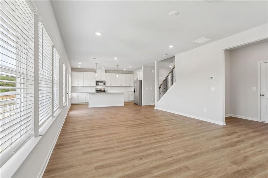 Spacious, unfurnished interior of a new home in Ivey Township, Dallas (Image 46). Spacious, unfurnished interior of a new home in Ivey Township, Dallas (Image 46).