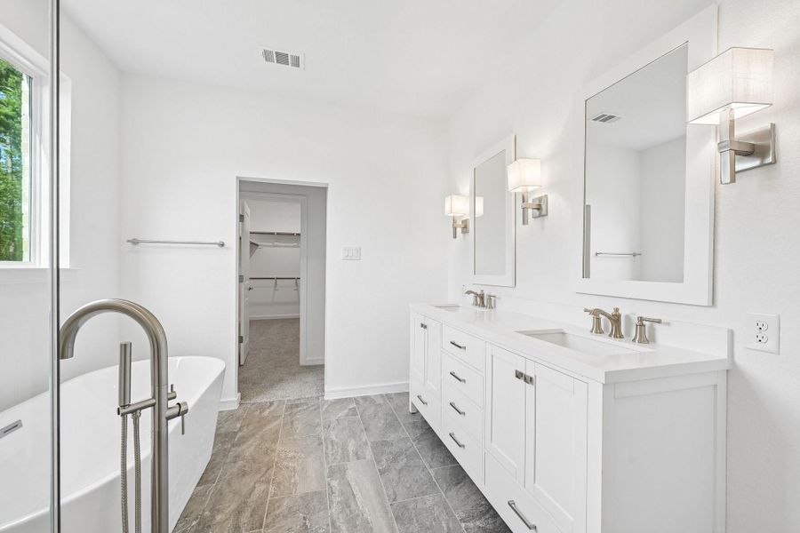 Spa-like primary bath Spa-like primary bath