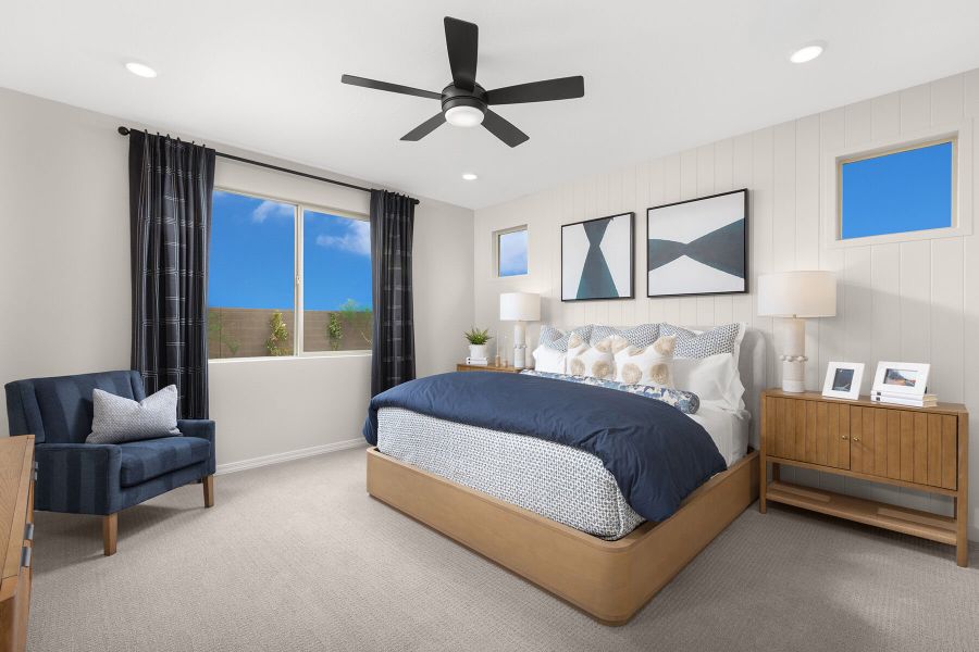Representative furnished interior of a home built from the Sepia by Mattamy Homes in Rosewood Heights, San Tan Valley (Image 11).