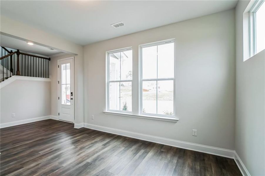Spacious, unfurnished interior of a new home in Maddox Landing, Hoschton (Image 17).