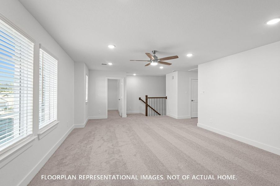 Spacious, unfurnished interior of a new home in Magnolia Ridge, Magnolia (Image 21).