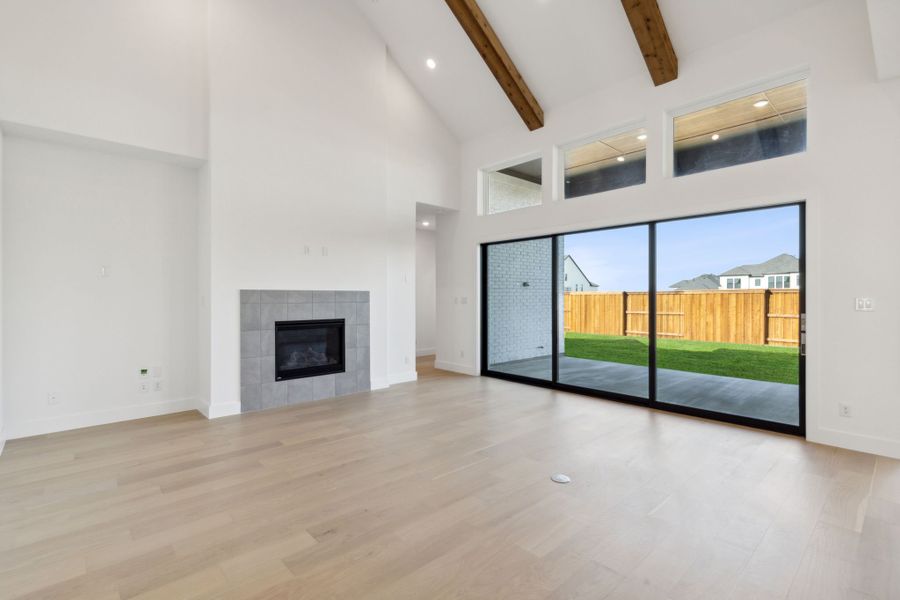 Representative unfurnished interior of a home built from the Montgomery IV by Southgate Homes in Windsong Ranch 71' Series, Prosper (Image 33).