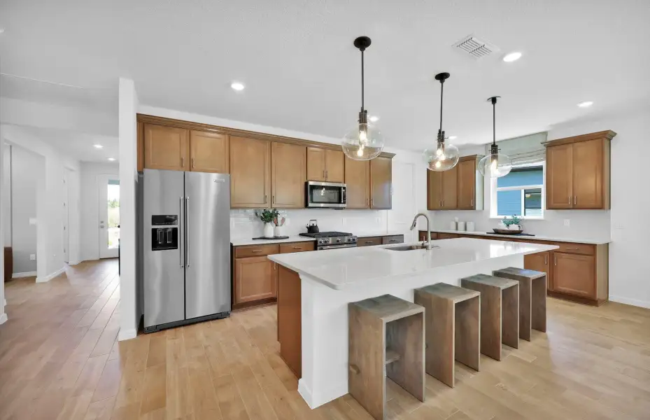 Furnished interior view inside a new home in Del Webb Saint Johns, St. Johns (Image 3).