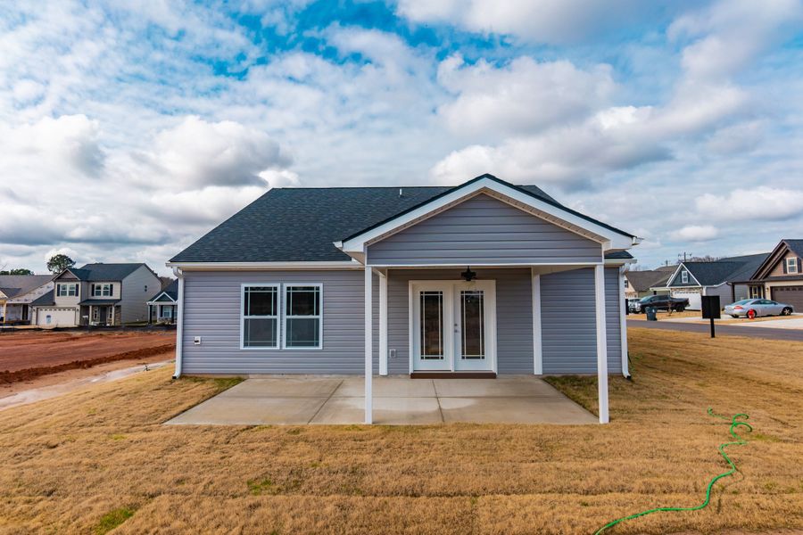 Representative exterior details of a home built from the Clifton by Enchanted Homes in Arcadia Village, Spartanburg (Image 36).
