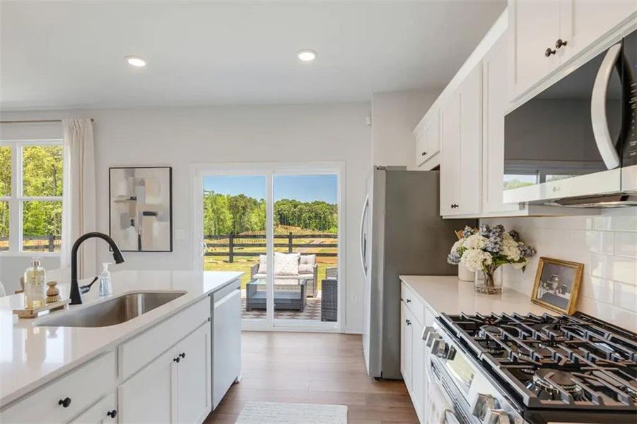 Furnished interior view inside a new home in Hawthorne Reserve, Dallas (Image 14).