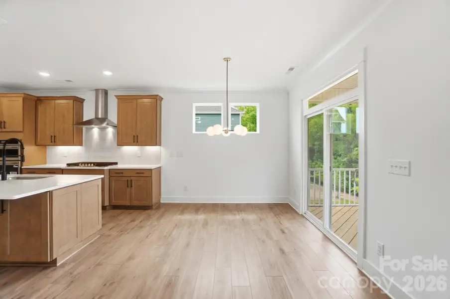 Furnished interior view inside a new home in Robinson Oaks, Gastonia (Image 7).
