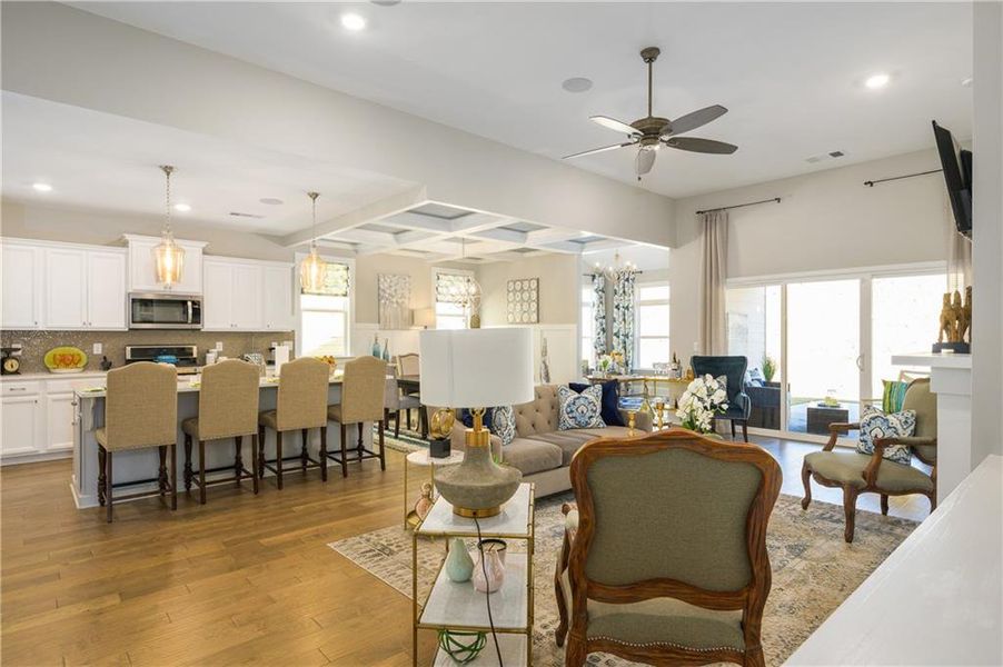 Furnished interior view inside a new home in , Gainesville (Image 14).