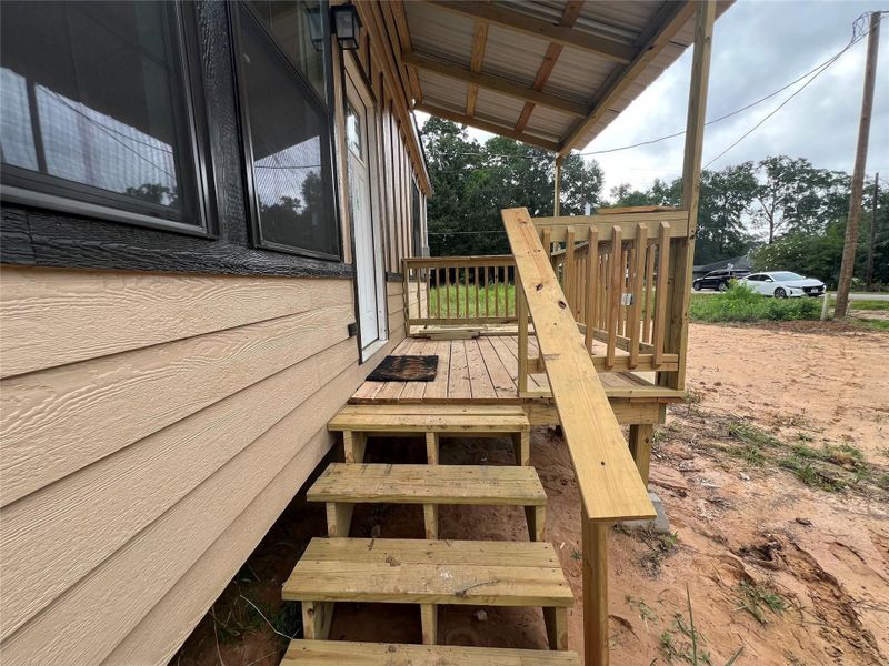 Stairway to Front entrance Stairway to Front entrance