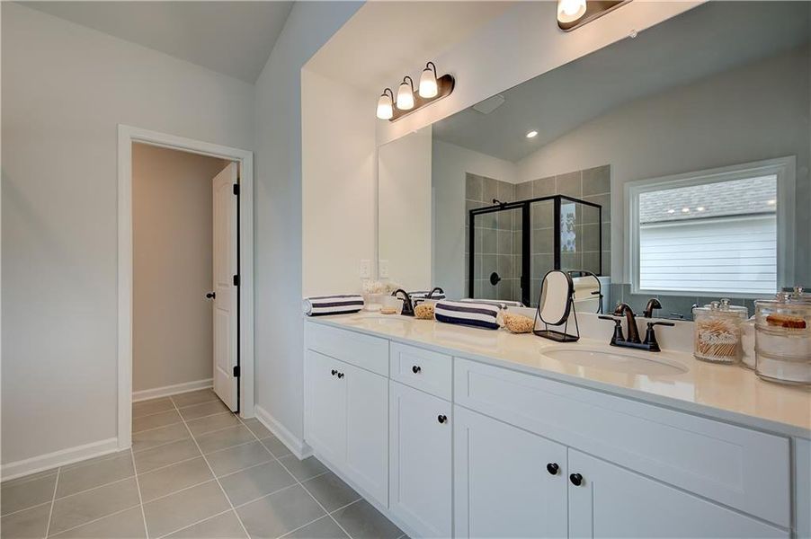 Furnished interior view inside a new home in Northcroft, Loganville (Image 35).