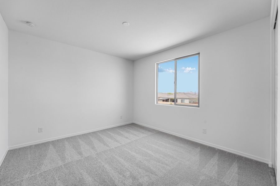 Representative unfurnished interior of a home built from the Kingston by Taylor Morrison in Combs Ranch, Queen Creek (Image 30).