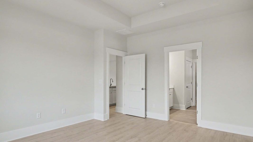 Representative unfurnished interior of a home built from the Calvert by D.R. Horton in Chapman Village, Conway (Image 11).