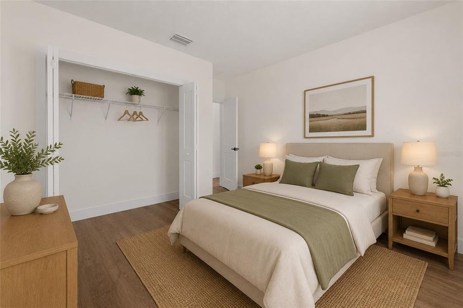 Furnished interior view inside a new home in , Citrus Springs (Image 10).
