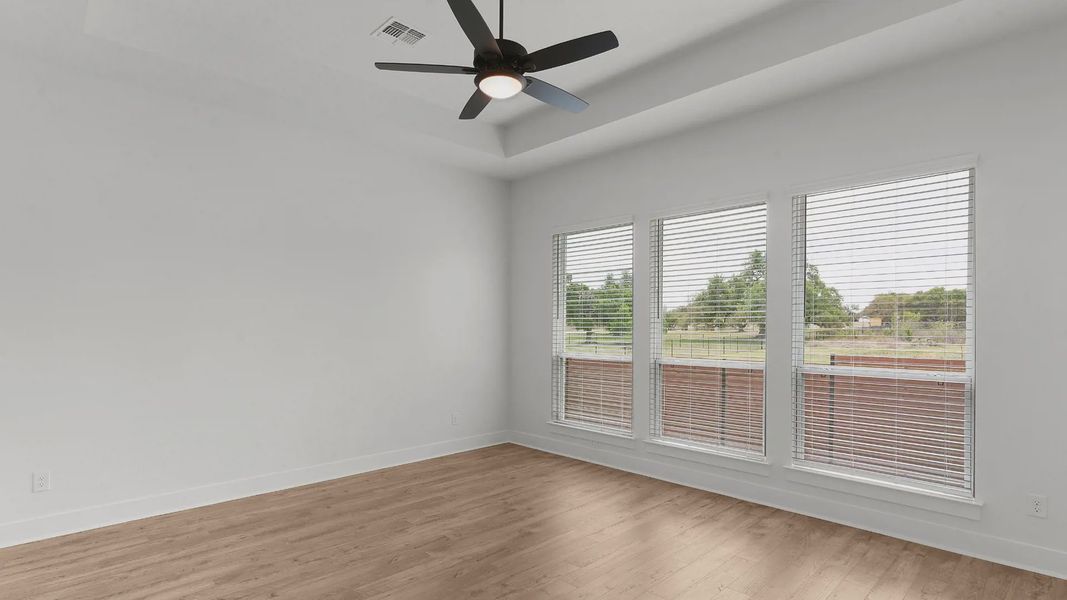 Spacious, unfurnished interior of a new home in The Grove at Blackhawk, Pflugerville (Image 19).