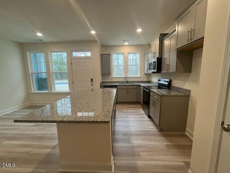 Kitchen lots of light