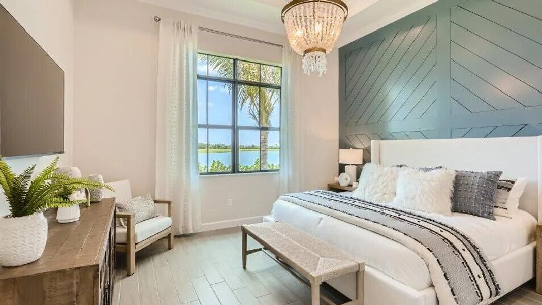 Furnished interior view inside a new home in Tesoro Club, Port St. Lucie (Image 13). Furnished interior view inside a new home in Tesoro Club, Port St. Lucie (Image 13).