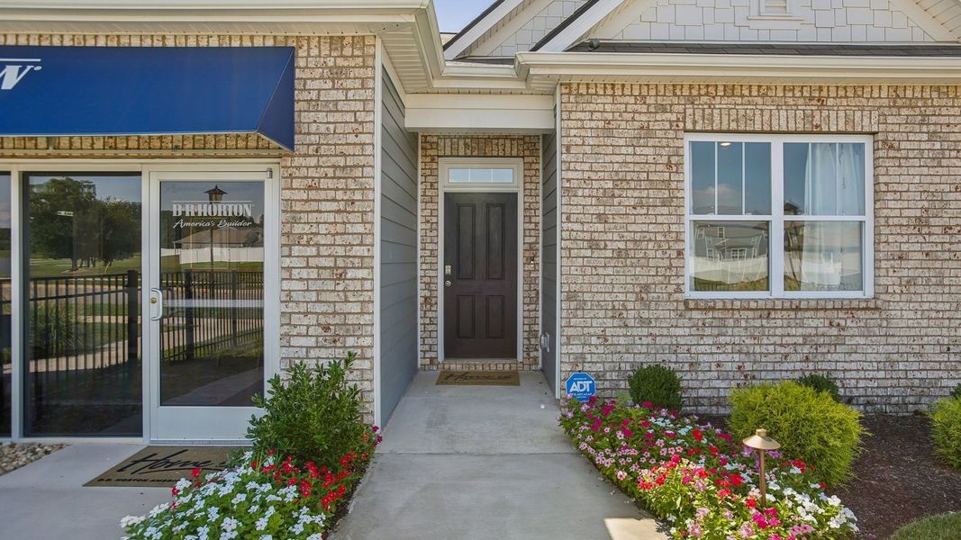 Front exterior of a new home in Timberwalk, Cookeville, TN, highlighting curb appeal (Image 2).