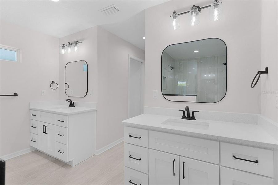 Furnished interior view inside a new home in , Wildwood (Image 11).
