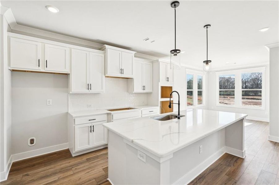 Furnished interior view inside a new home in Fowler Farms, Auburn (Image 6).