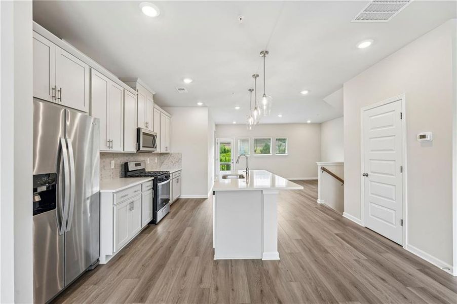 Furnished interior view inside a new home in , Cumming (Image 11).