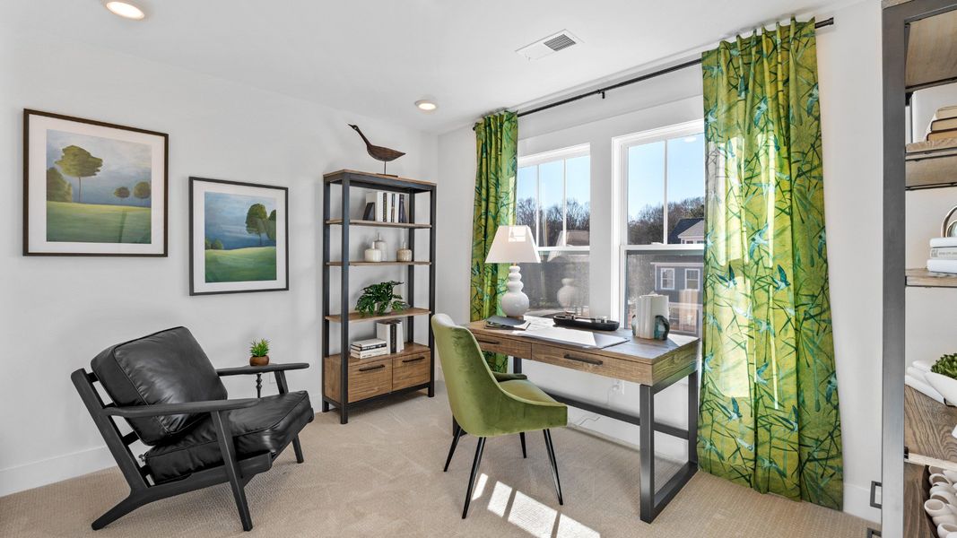 Bedroom of The Middleton Design by DRB Homes