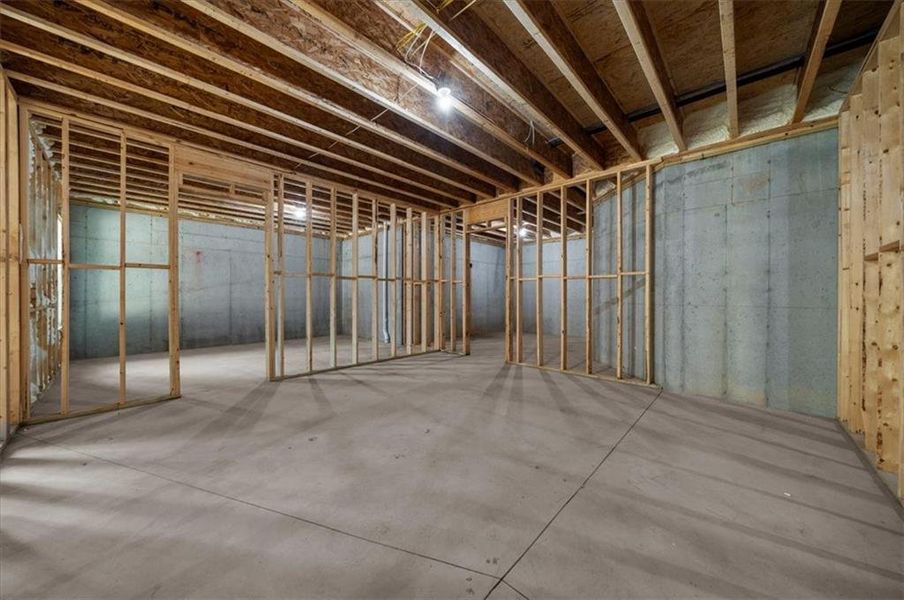 In-progress construction of a new home in , Gainesville, GA (Image 81).