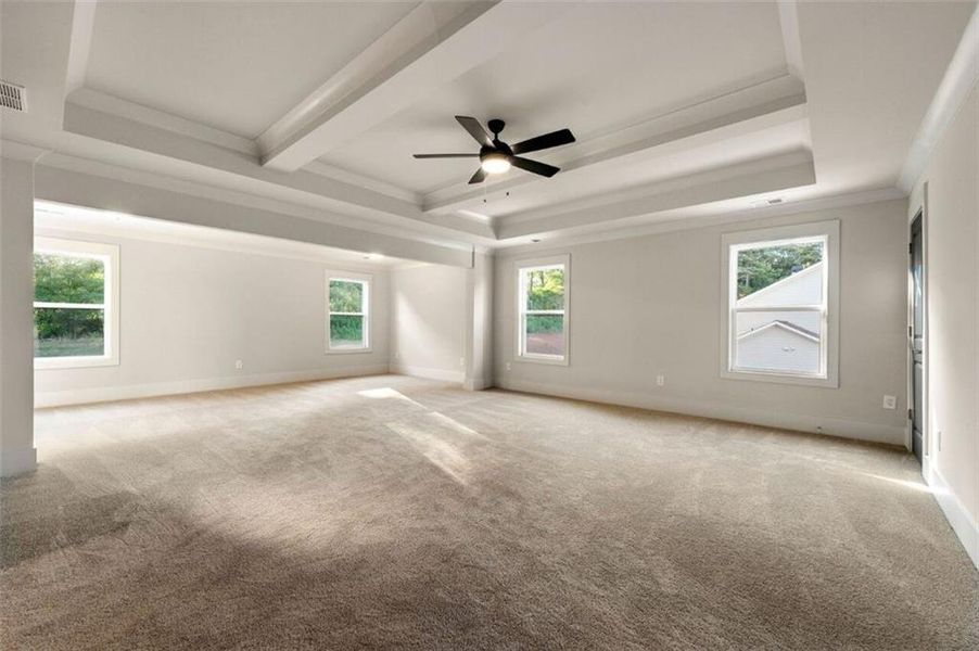 Spacious, unfurnished interior of a new home in Steeplechase, Hoschton (Image 19).