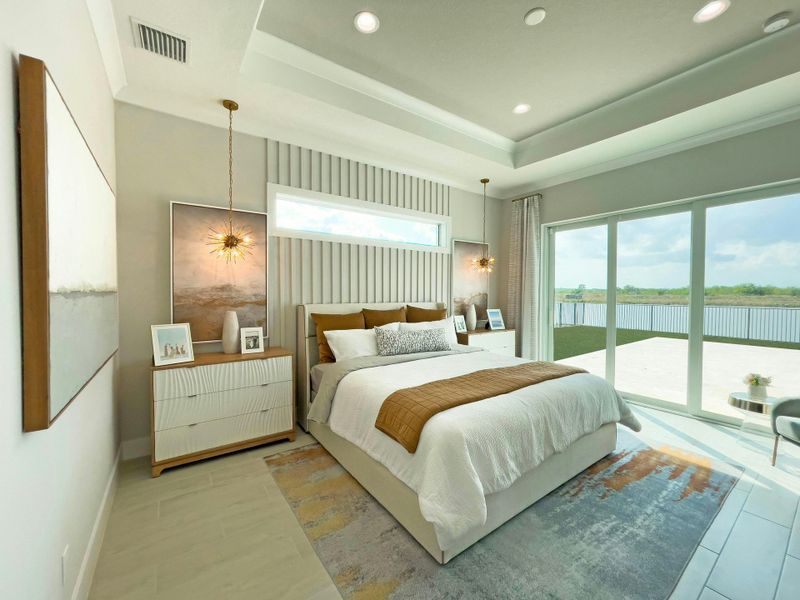 2D floor plan layout for the Sage by GHO Homes in Belterra, Port St. Lucie, FL (Image 60).