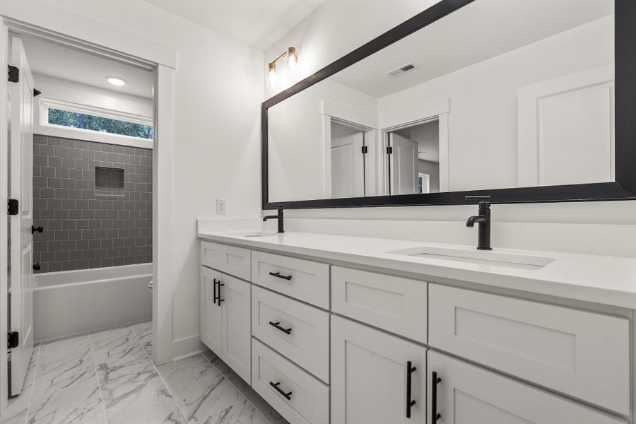 Furnished interior view inside a new home in , Mount Pleasant (Image 8).