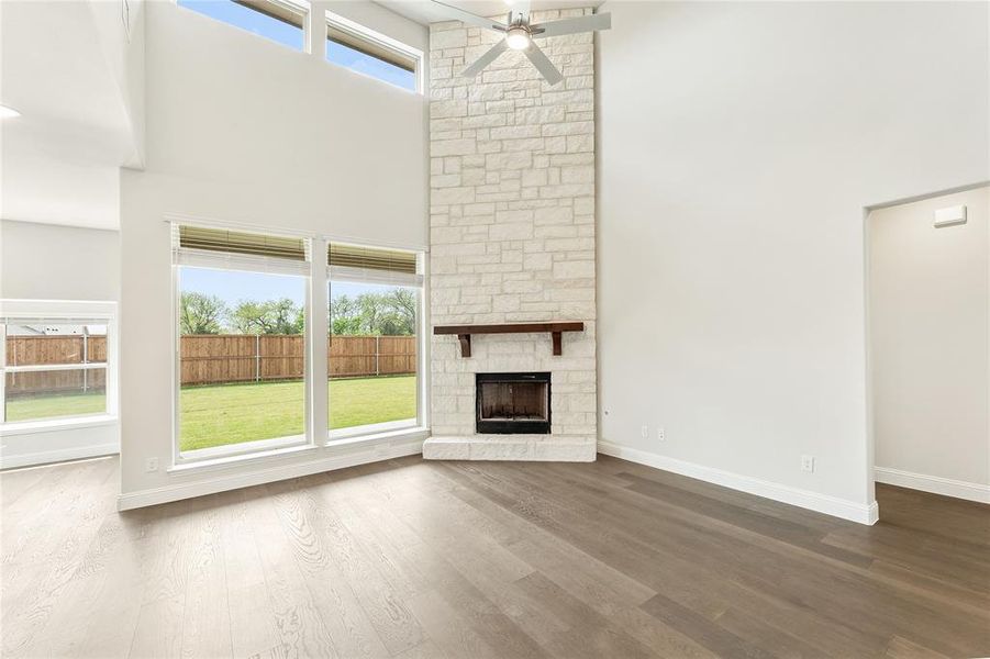 Spacious, unfurnished interior of a new home in Liberty, Melissa (Image 37). Spacious, unfurnished interior of a new home in Liberty, Melissa (Image 37).