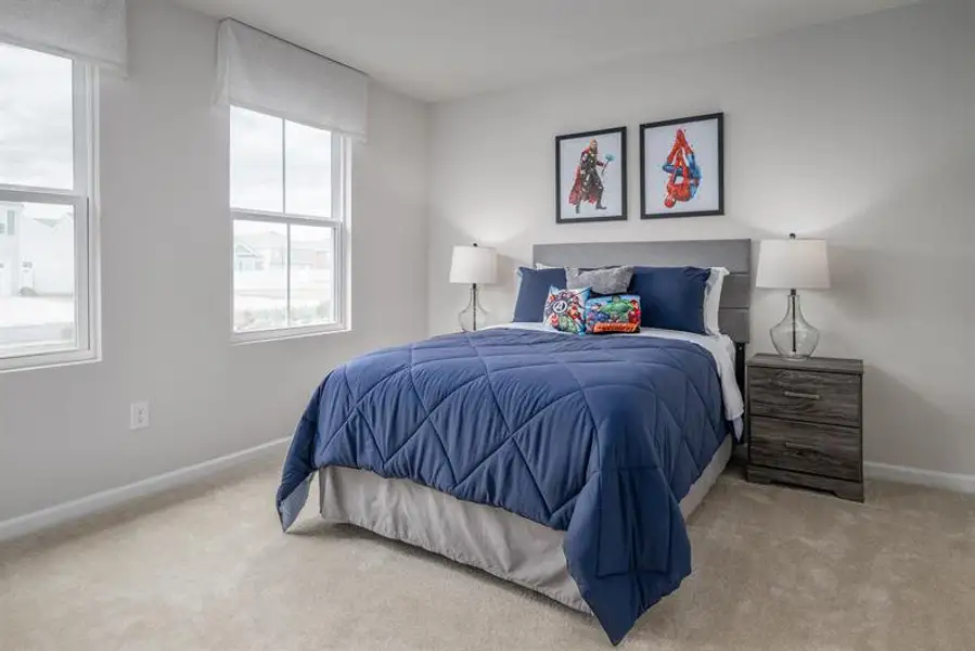Furnished interior in a model home at Laney Farms in Pageland (Image 14).