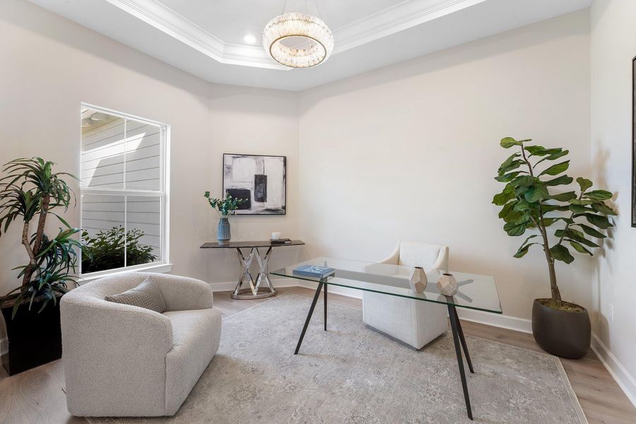 Flex Room as a study