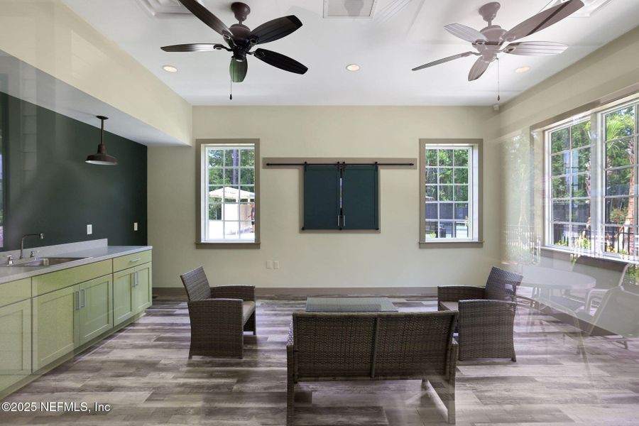 Furnished interior view inside a new home in Jennings Farm, Middleburg (Image 3).