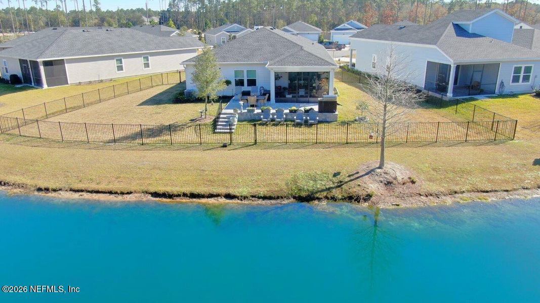 Exterior details and patio area of a home in Stillwater | Active Adult 55+, St. Johns (Image 24).