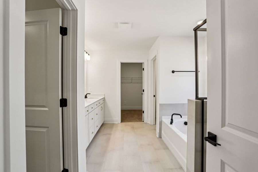 Furnished interior view inside a new home in Station Hill - Reserve Series, Franklin (Image 5).