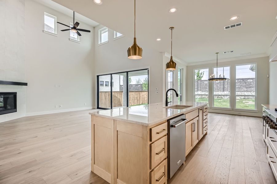 Plan 1641 Kitchen/Dining/Family Room Representative Photo Plan 1641 Kitchen/Dining/Family Room Representative Photo